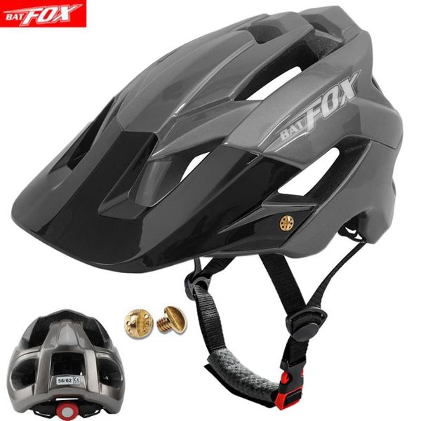 

batfox half face men cycling bike helmet road bicycle riding reflective helmet men women mtb bicycle equipment size l/m