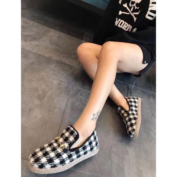 

latest 2020 designer design latest popular women's shoes fashion flat shoes casual shoes, Black