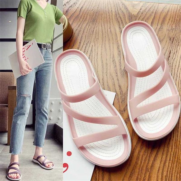 

women slippers women shoes flip flops slides flat slippers summer female ladies fashion casual designers shoes, Black