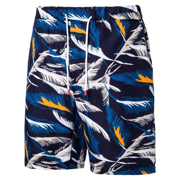 

men's shorts 2021 casual men swim briefs printed beach quick dry swimsuit trunks beachwear running swimwear sports, White;black