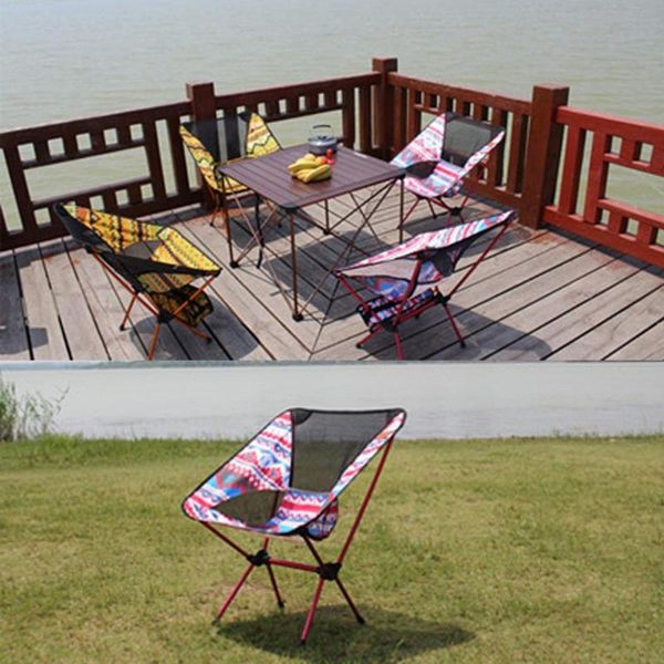 

outdoor ultra-lightweight portable foldable chair with carrying bag professional folding picnic camping tool