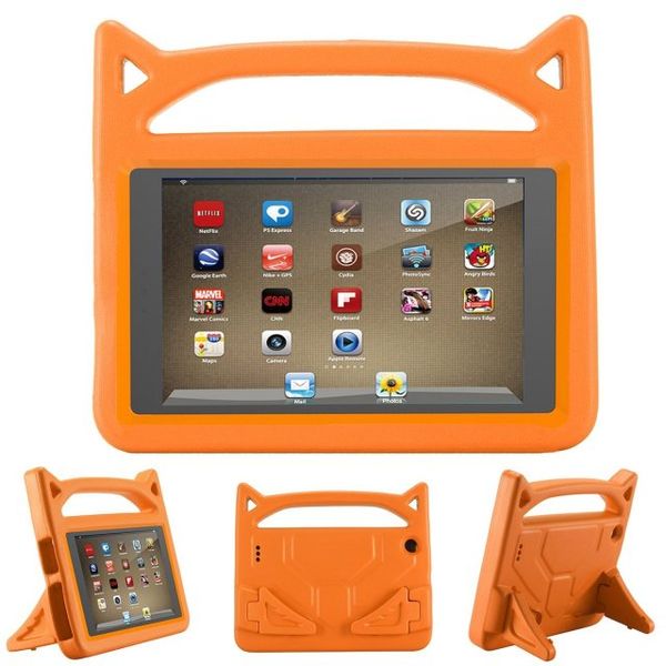 Kinder stoßfeste Hülle für iPad Mini 56 New iPad 9.7 Kindle Fire HD7 HD8 EVA Soft Thick Foam Stand Holder Cover