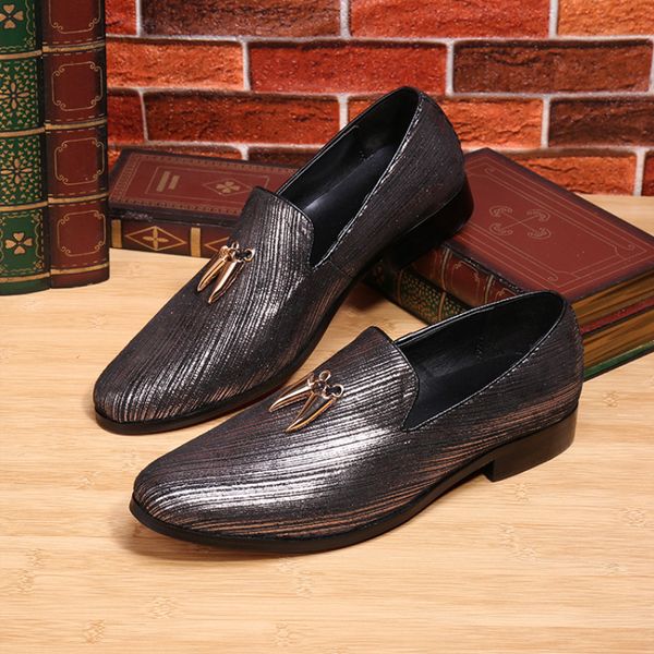 

british style men real leather loafers fashion tassel loafers party wedding men dress shoes slip on flats shoes, Black