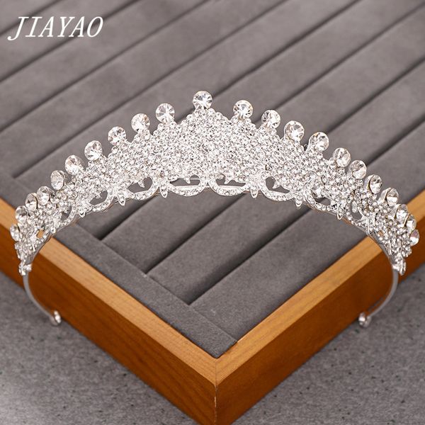 

silver rhinestone tiara crown bridal hair jewelry crown wedding head accessories rhinestone ladies hair crown bride tiaras, Golden;white
