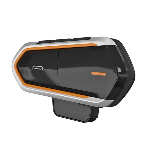 

QTBE6 Motorcycle Helmet Bluetooth Walkie Talkie Intercom FM Radio With DSP Noise Cancellation Wind Sound Processing
