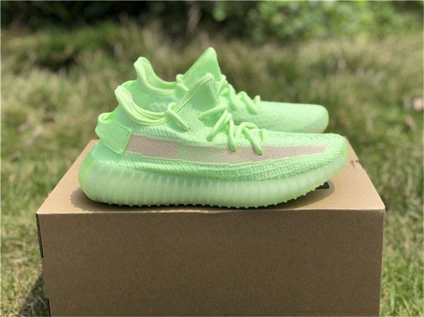

2019 authentic 350 v2 gid glow in the dark eh5360 kanye we t man women running hoe black fu9161 clay tatic ef2905 outdoor hoe with box