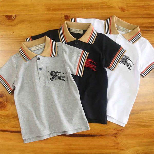 

2019 new children's high quality cotton short sleeves 10252#