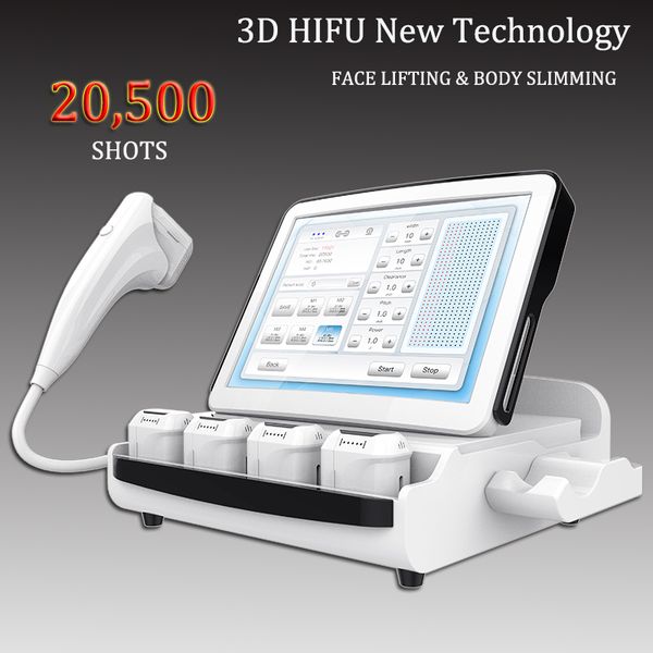 

hifu beauty machine ultrasound face lift 3d hifu machine 8 cartridges for face neck body slimming