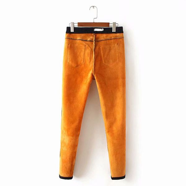 

plus size womenjeans winter clothing casual fashion plus velvet thick warm slim stretch denim pencil pants l2-308, Blue