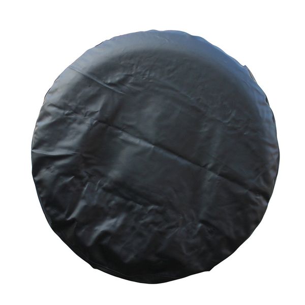 

1 pcs pvc leather spare tire cover wheel tire cover black universal for cr-v rv suv trailer truck r14 r15 r17