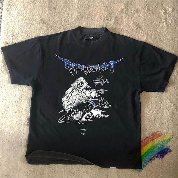 

tees vintage t-shirt men women 1 t shirt streetwear oversized, White;black