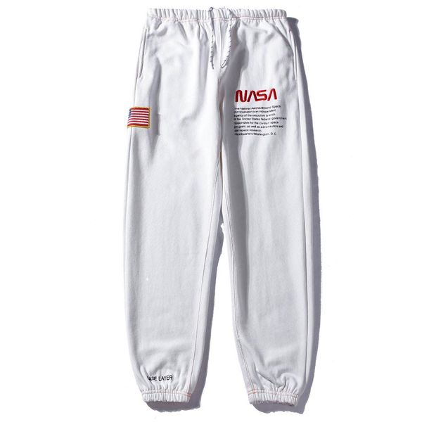 

Heron Preston x NASA Sweatpants for Men 5 Colors Embroidered Letters US Flag Casual Designer Pants Joggers Street Style