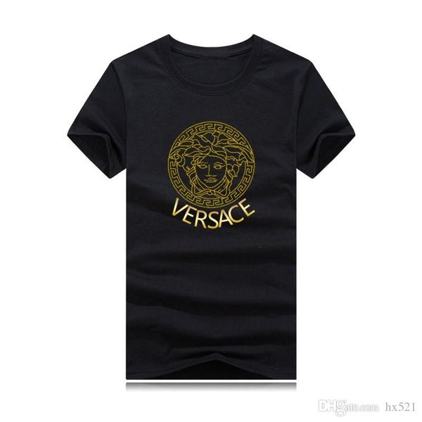 

wholesale new women men t shirt ea cotton round neck t-shirts summer hip 3d printing short sleeve skateboard tee boy skate poloshirt, White;black