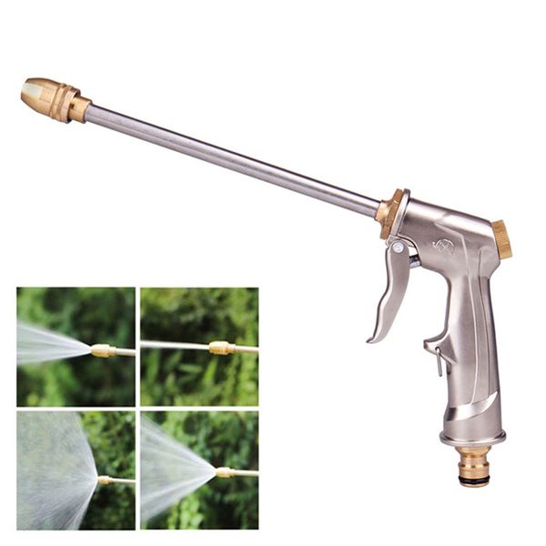 

high pressure water nozzle long spray nozzle garden hose lawn car wash dropshipping christmas discount selling accessories tool