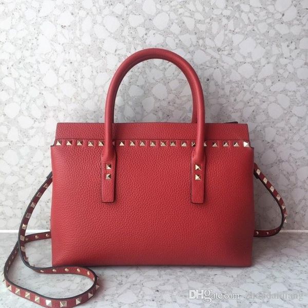 

style shock struck oblique litchi grain leather hand carry to shoulder bag designer luxury totes bag 100%leather three colors drop