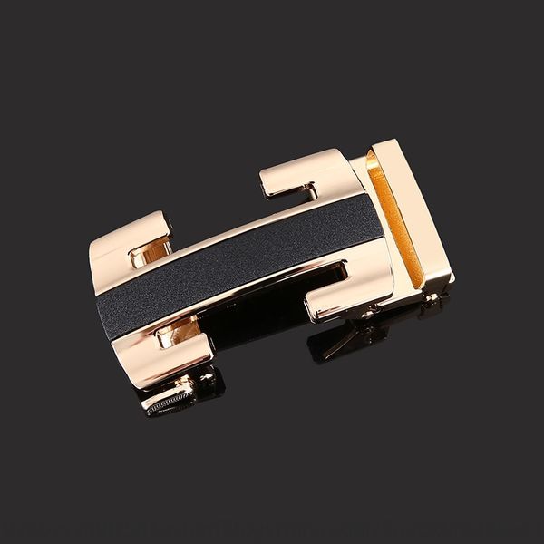 

men's automatic alloy buckle business casual pants belt casual pants belt men's buckle ordering, Slivery;black