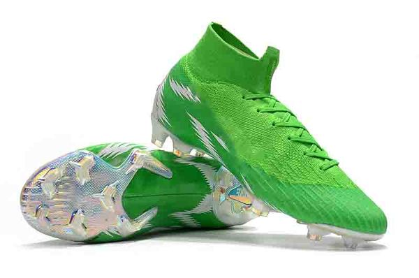 

2019 original mercurial superfly vi 360 elite soccer shoes fg gold white red blue silver ronaldo neymar mens boys football boots cleats