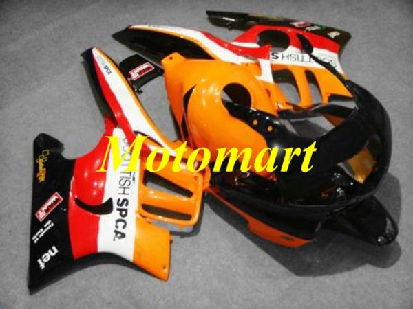 Motorrad-Verkleidungsset für HONDA CBR600F3 97 98 CBR 600 F3 1997 1998 ABS Rot Orange Schwarz Verkleidungsset + Geschenke HH06