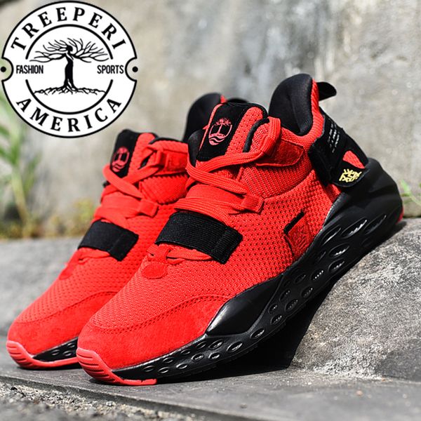 

treeperi inspire street sneaker casual shoes cool grey gym red camo olive men women designer sneakers luxury fashion trainers, Black