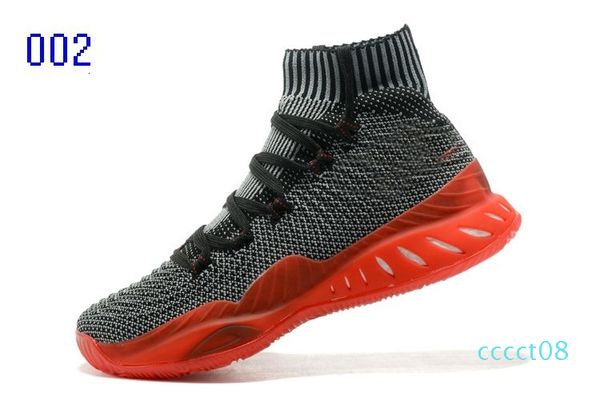 

andrew wiggins crazy explosive primeknit crystal white trace khaki knit mid sock for men basketball shoes basketball sneakers cct08