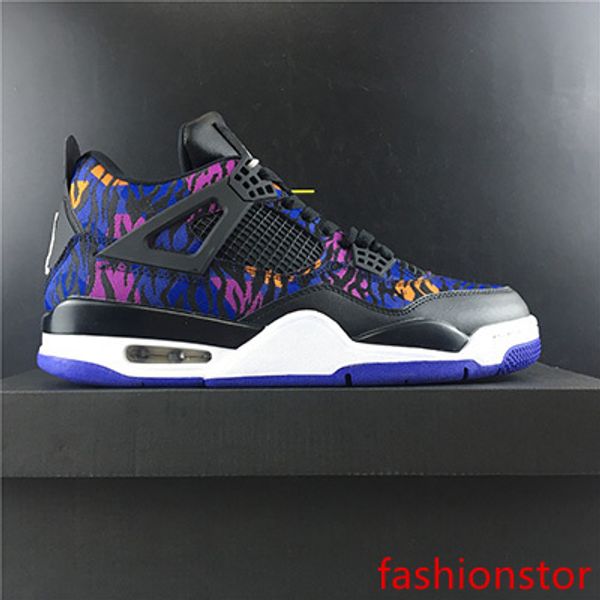

with 2019 mens and womens basketball shoes sneakers 4s bq9043-005 for men brand designer sports trainers royal blue black size us5.5-13