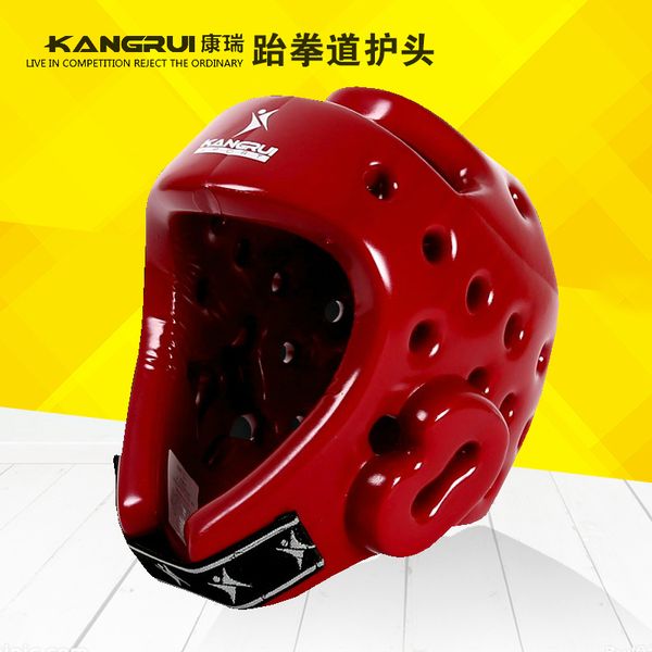 

taekwondo helmet boxing headgear sanda muay thai karate kickboxing helmets head guard protector male female kids protection gear, Black;yellow