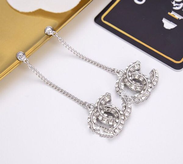 

2019 женская мода серьги-кольца модный дизайнер ювелирных изделий с бриллиантами с