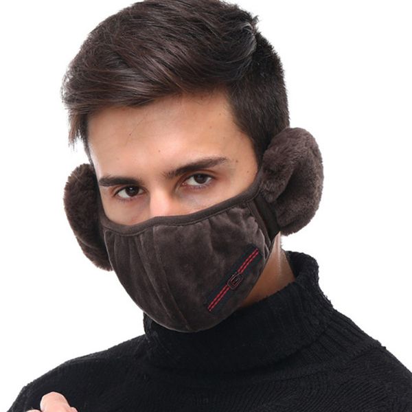 

washable fog face mouth mask soft breathable anti dust filter respirator, Black