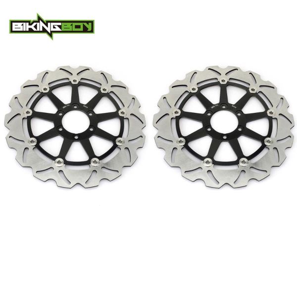 

bikingboy front brake discs disks rotors for aprilia mana 850 07-11 mana 850 gt 09-13 tuono 1000 r 03-09 rsv4 1000 r 09-12