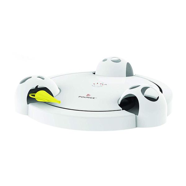 

eleg-pounce cat toy, interactive automatic toy adjustable electronic battery operated toy