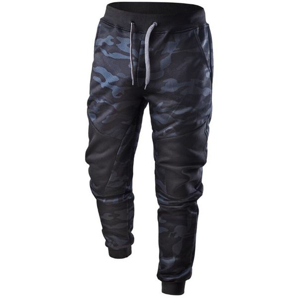 

outdoor sports men spring casual patchwork camouflage pants sweatpants sportwear baggy camping hiking pants #4s28, Black;green