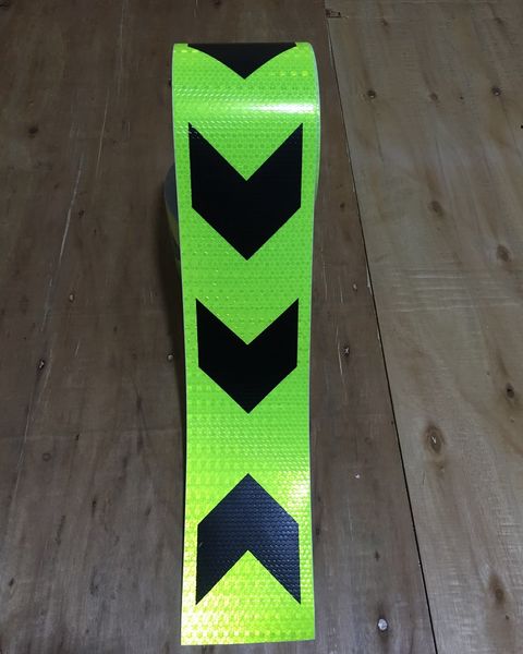 

10cm*45m roadsafety traffic signal guide sign self-adhesive pvc reflective tape
