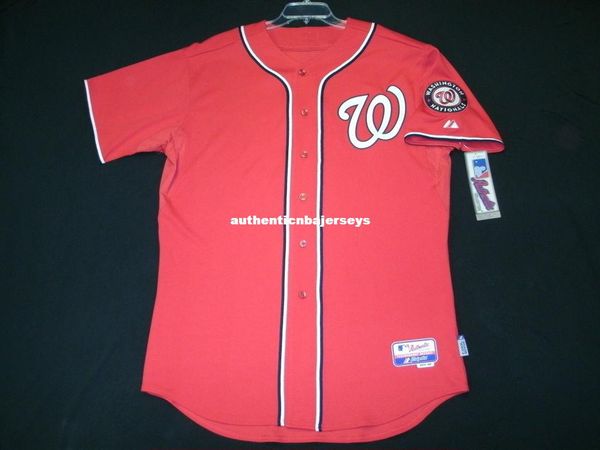 

majestic washington blank red cool base jersey mens stitched sharp wholesale big and tall size xs-6xl baseball jerseys, Black;blue