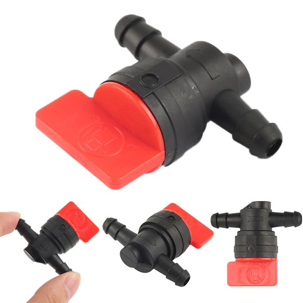 

1/4" flue shut-off/ cut-off valve straight inline outdoor small engine valves 90 degree petcock carburetor parts universal tslm2