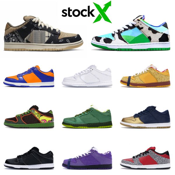 

stock x dunk sb chunky dunky panda black pigeon white gum raygun tie dye black benÂ andÂ jerrys dunk women men skateboarding casual shoes