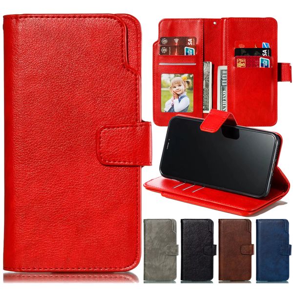 

30 шт mixed продажа 9 card 3 кошелек слоты pu кожаный чехол для телефона iphone 11 pro x xr xs max 6 7 8 и samsung note 8 9 10 pro s8 s9 s10