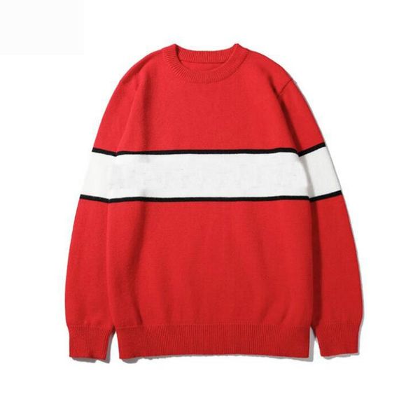 

роскошные мужские дизайнер свитера осень зима бренд толстовки для мужчин кофты с длинным рукавом letters мужчин верхняя одежда -2xl факульт, White;black