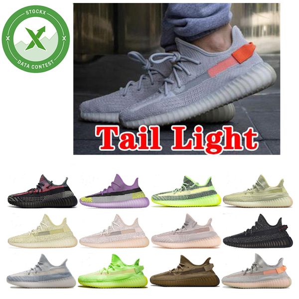 

stock x desert sage earth cloud white citrin kanye west designer sneakers bred black reflective yeshaya men women sports running shoes 36-48