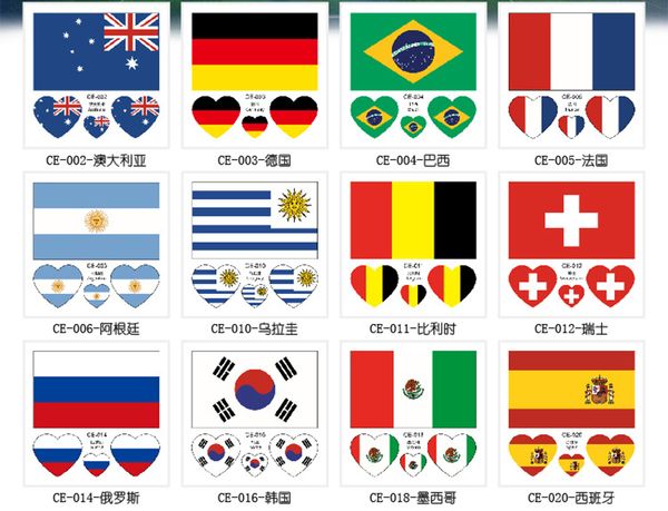 

10 pcs/lot national flag map easter stickers for pvc waterproof skateboard suitcase motorcycle guitar diy decals bomb sticker