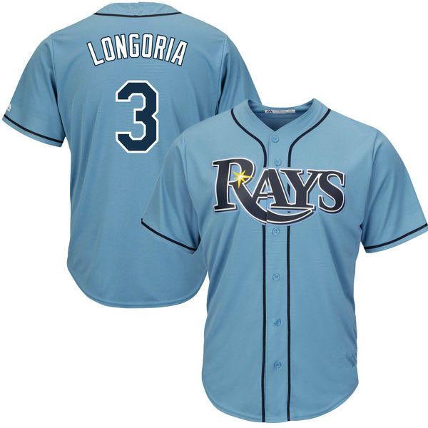 

2019 men Tampa Bay jersey Ray 12 Wade Boggs 3 Evan Longoria 39 evin Kiermaier men M-XXXL Baseball Jerseys