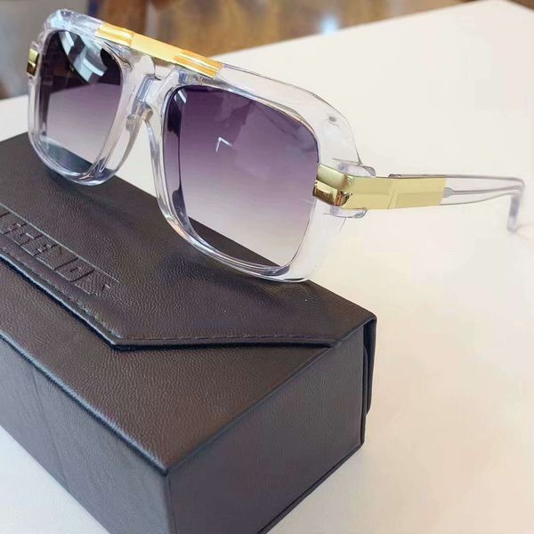 

663 crystal/gold retro pilot sunglasses for men glasses occhiali da sole luxury designer sunglasses eyewear new wth box, White;black