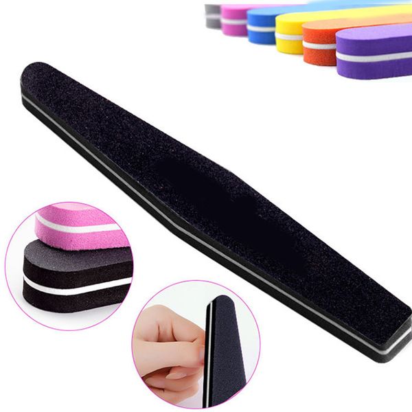 

2019 new 10pcs/set two sides nail files beauty nail tools cuticle remover dead skin removal tools