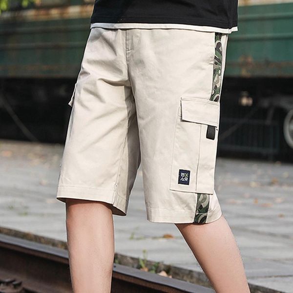 

men's shorts casual new outdoors beach shorts pocket work trousers baggy overalls excellent quality large code size 2019 hot, Brown;gray