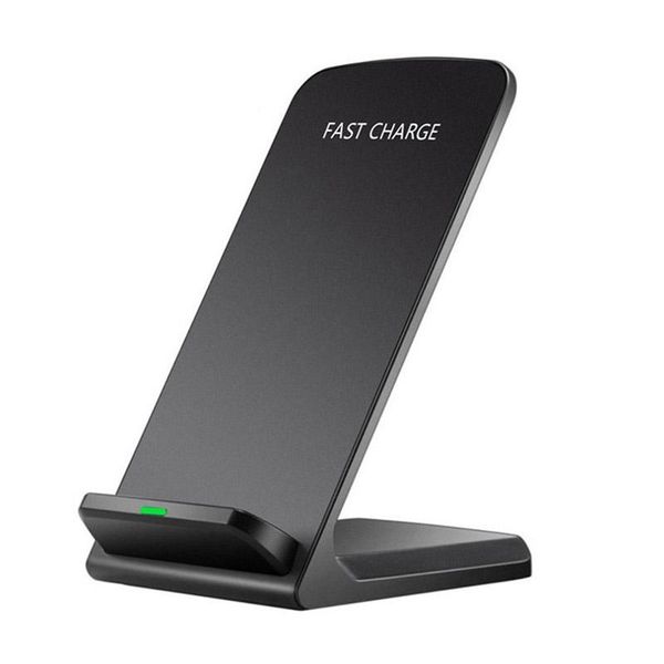 

Fast Wireless Chargers 2 Coils Dock Charger Station Holders 10W Qi Charging Stand Pad for iPhone XS MAX XR X 8Plus Samsung S10EPlus