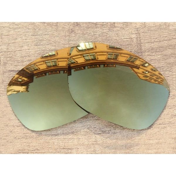 

vonxyz bronze mirror polarized replacement lenses for- ten x frame