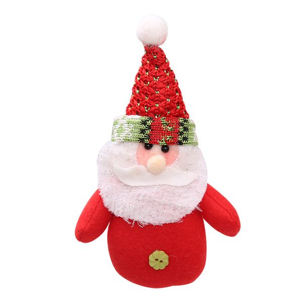 

2019 merry christmas ornaments christmas gift santa claus snowman tree toy doll hang decoration for home enfeites de natal