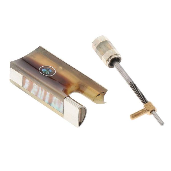 

ebony violin bow frog for 4/4 violin bow accessories full size