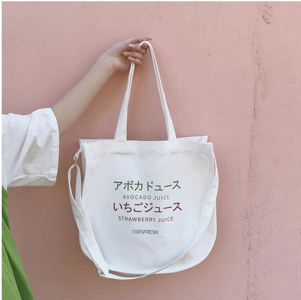 

мужские сумки женщин конструктора сумка пары японской простая дикая большая емкость холст сумка девочка ткань подлинные