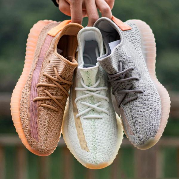 

New three five zero v2 running hoe e ame yellow zebra butter cream white black with box kanye we t de igner men women port neaker