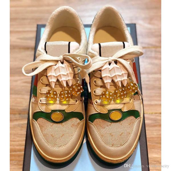 

brand grade genuine leather designer shoes women sneakers cherris casual shoes size 35 to 44, Black